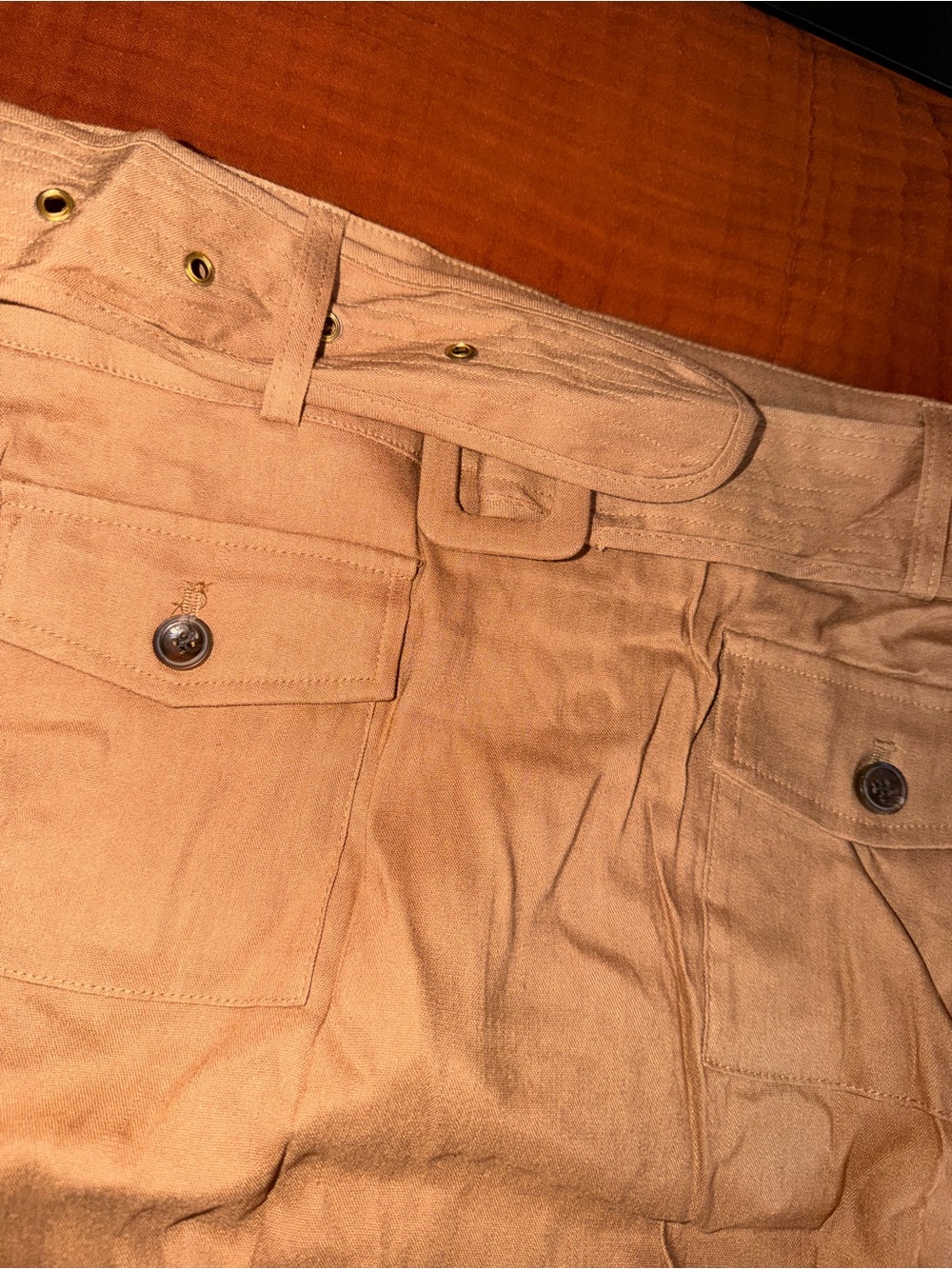 Calvin Klein Camel/Tan Casual Skirt - Picture 4 of 4
